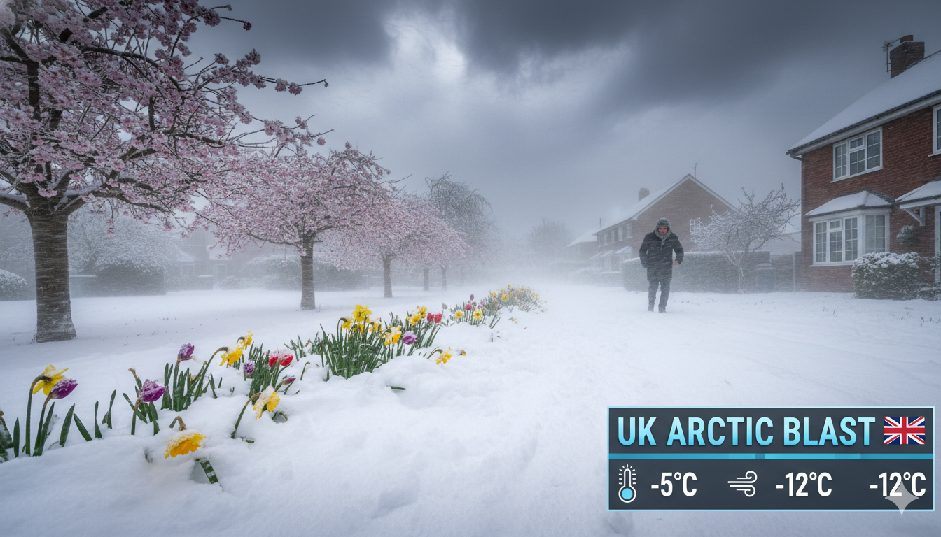UK Weather Freezing Arctic Blast